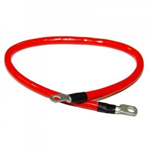 Fil électrique 4 ga - 24" - 3/8"